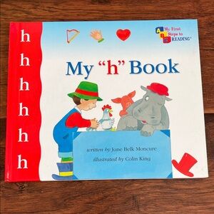 ⭐️⭐️ PICK 5 / $20 My "h" Book - Kids Reading Book My First Steps to Reading Book